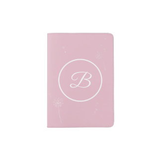 Passport Cover | Dandelion (Pink)