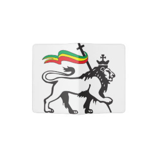 Passport Cover/Holder: Rastafari Lion of Judah Holder