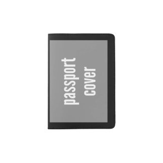 Passport Cover Horizontal Fit Template