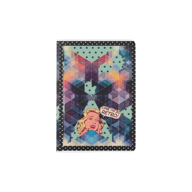 Passport cover I'm so retro by Liv (Front)