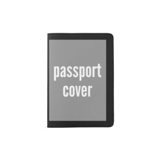 Passport Cover Vertical Fit Template