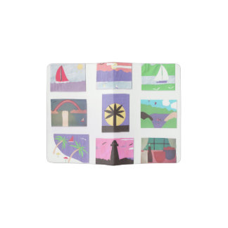 Passport Cover with a Variety of Outdoor Scenes