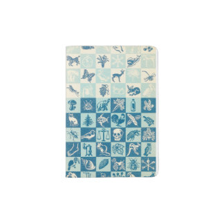 Passport Cover with an Eclectic Pattern