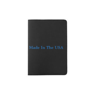 Passport Cover with "Made In The USA"