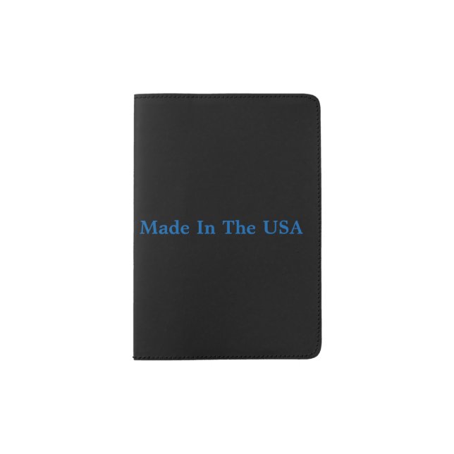 Passport Cover with "Made In The USA" (Front)