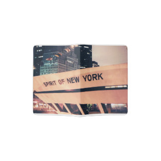 Passport Cover with New York Ship photo