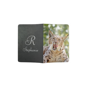 Passport Covers & Photo cat , lynx , animals.