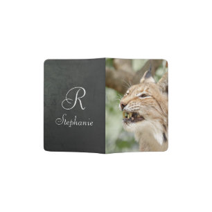 Passport Covers & Photo cat , lynx , animals.