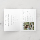 Passport Destination Sage Gold Wedding Invitation