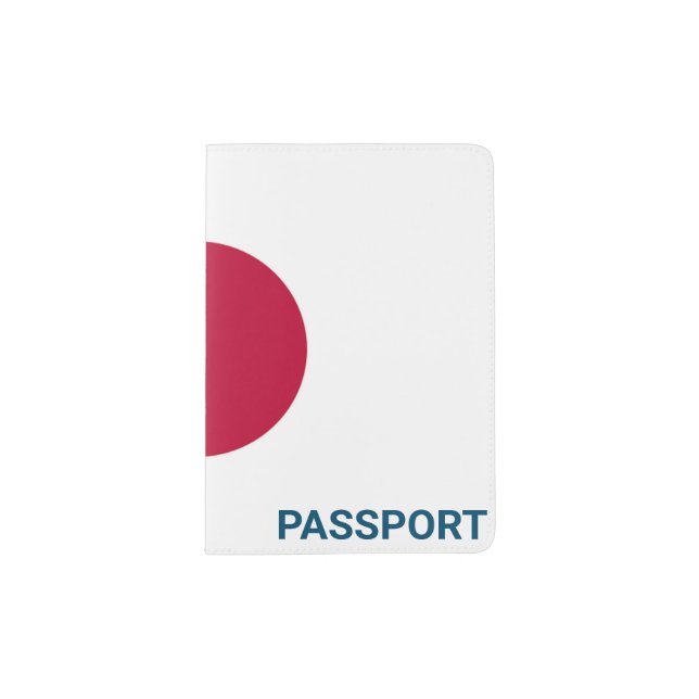 Passport / Flag of Japan 2 Passport Holder (Front)
