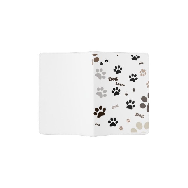 Passport for dog lovers :) passport holder (Opened)