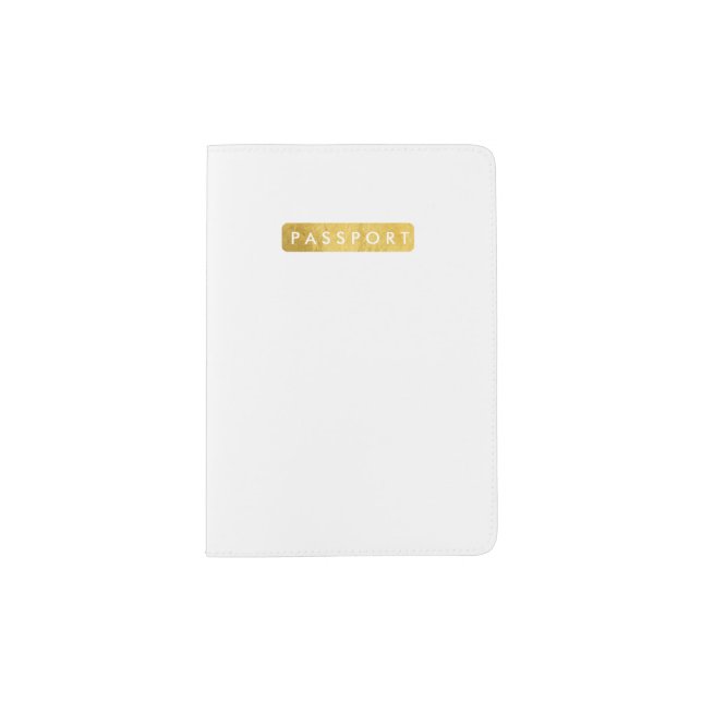 Passport - Gold Label Holder (Front)