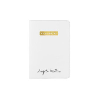 Passport - Gold Label Passport Holder