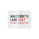 whitcrofts  lane  Passport Holder