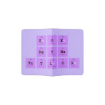 Zoe 
 Reyna
 Taylor  Passport Holder