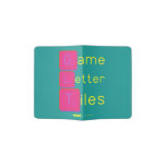 Game
 Letter
 Tiles  Passport Holder
