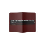 Leeds and Proxima HMVY  Passport Holder
