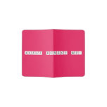 Happy Birthday Amy!  Passport Holder