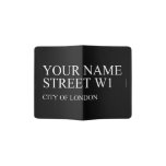 Your Name Street  Passport Holder