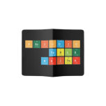 Periodic Table Writer  Passport Holder
