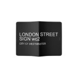 LONDON STREET SIGN  Passport Holder