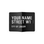 Your Name Street  Passport Holder