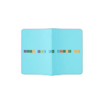 keep calm and science on  Passport Holder