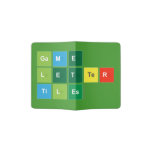 Game
 Letter
 Tiles  Passport Holder