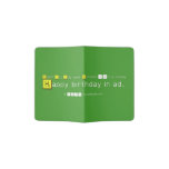 Yeah!!! It's July again. Durotym 13th is clicking    
    Happy birthday in ad..  Passport Holder