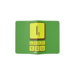I
 LOVE
 YOU  Passport Holder