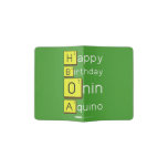 Happy
 Birthday
 Onin
 Aquino  Passport Holder