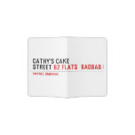 Cathy's Cake Street  Passport Holder