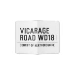 VICARAGE ROAD  Passport Holder
