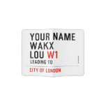 Your Name WAKX LOU  Passport Holder