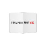 FRAMPTON ROW  Passport Holder
