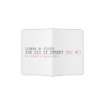 DoNNA M JONES  She DiD It Street  Passport Holder