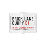Brick Lane Curry  Passport Holder