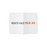 Keats Vale  Passport Holder