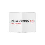 london streetsign  Passport Holder
