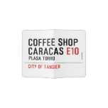 Coffee shop Caracas  Passport Holder