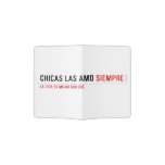 Chicas las amo  Passport Holder