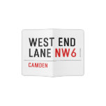 West End  Lane  Passport Holder