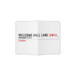 welcome hall lane  Passport Holder