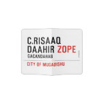 C.risaaq daahir  Passport Holder
