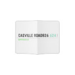 casville road826  Passport Holder