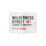 Wilderness  Street  Passport Holder