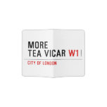 MORE TEA VICAR  Passport Holder