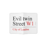 Evil twin Street  Passport Holder