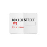 Boxter Street    Passport Holder
