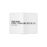Your Name Street aymen abi love w1  Passport Holder